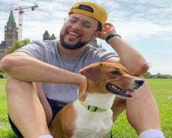 The star has adopted a dog whom he has named Tommy. Tommy often appears in his Instagram posts.